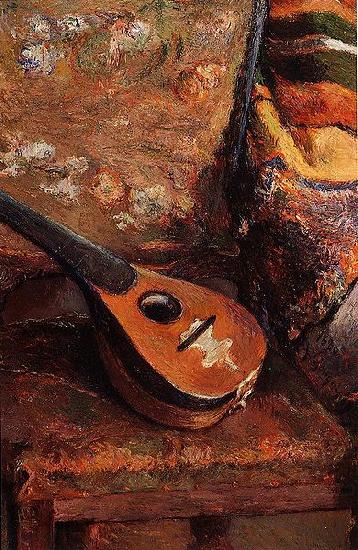 Mandoline sur une Chaise, Paul Gauguin